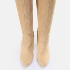 BUFFALO Ankle Boots^Amy Overknee Boot Vegan Cream