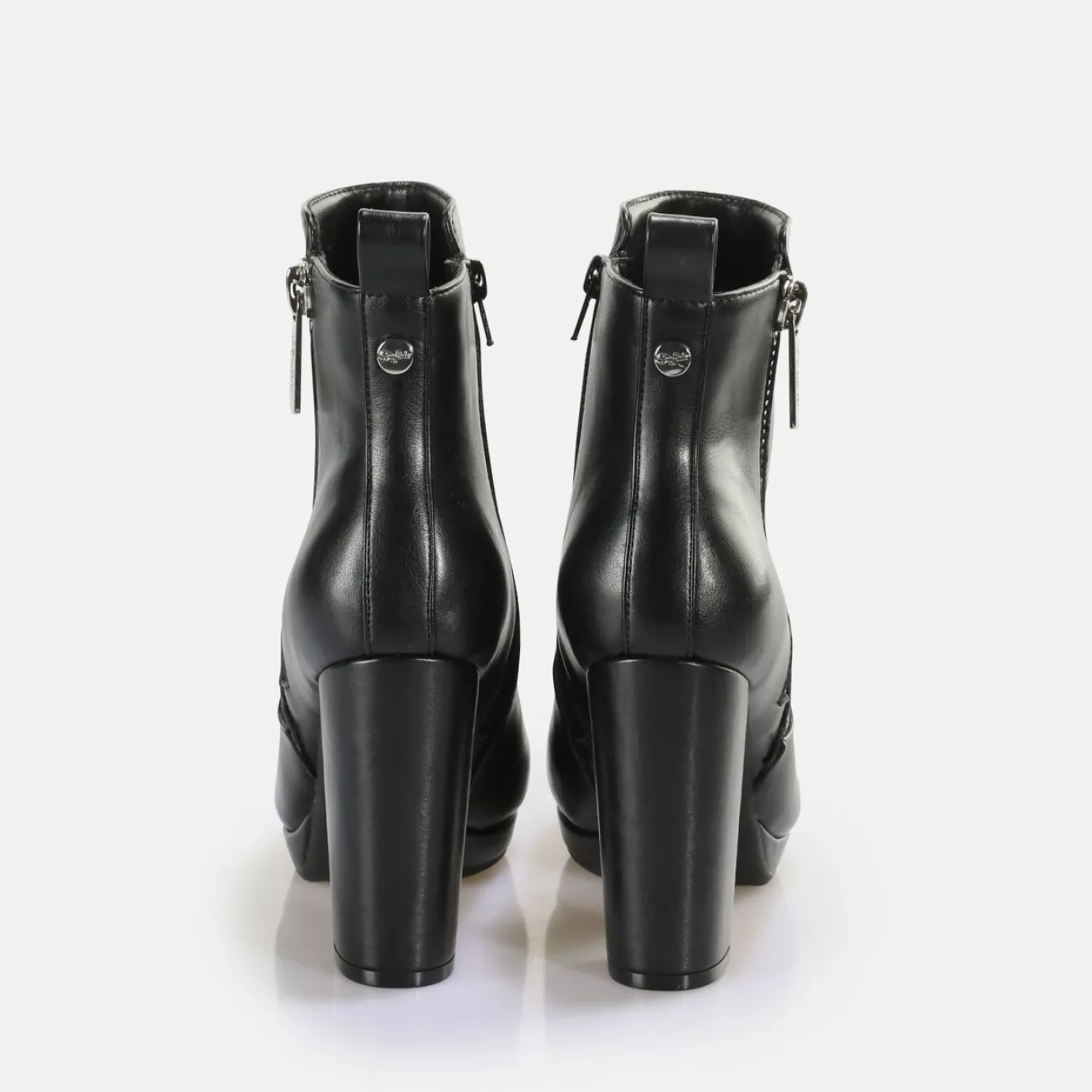 BUFFALO Ankle Boots^Amy Zip Ankle-Boot Vegan Black