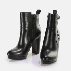 BUFFALO Ankle Boots^Amy Zip Ankle-Boot Vegan Black