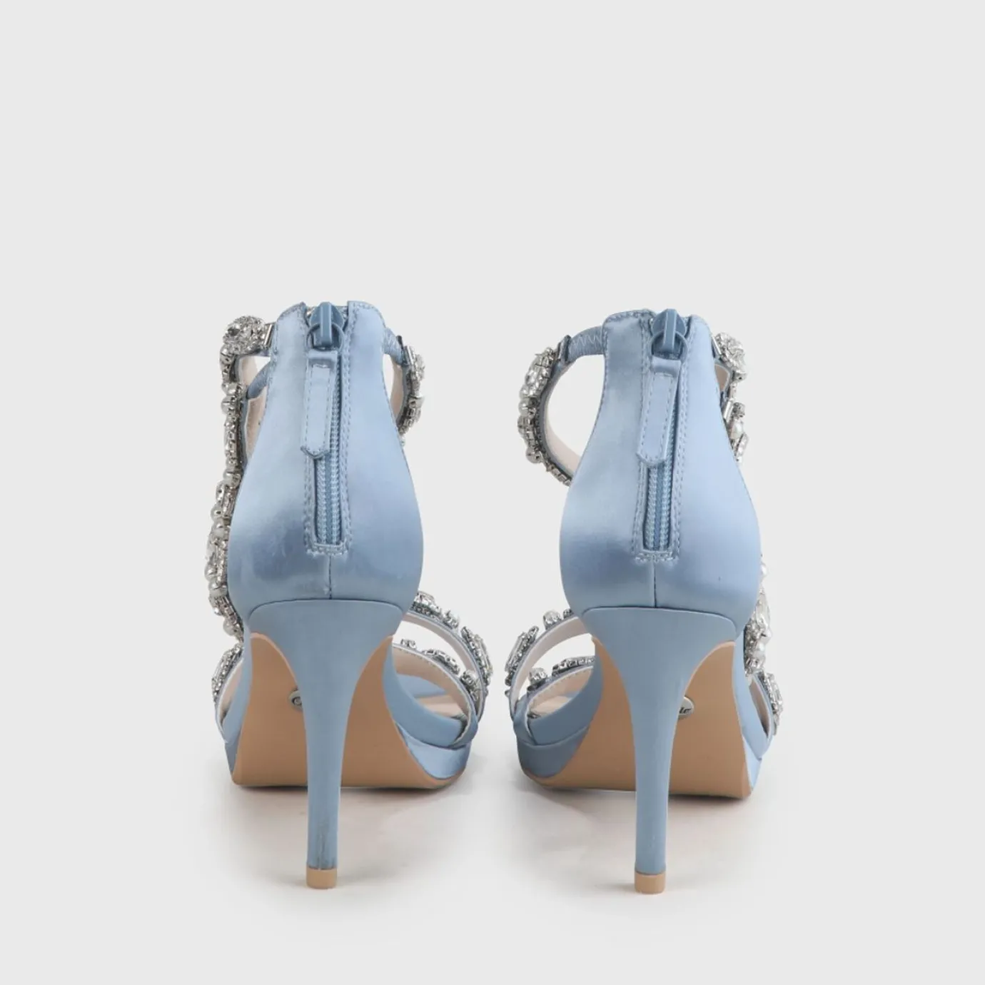 BUFFALO Bridal Shoes^Anna Ankle-Strap Sandal Blue