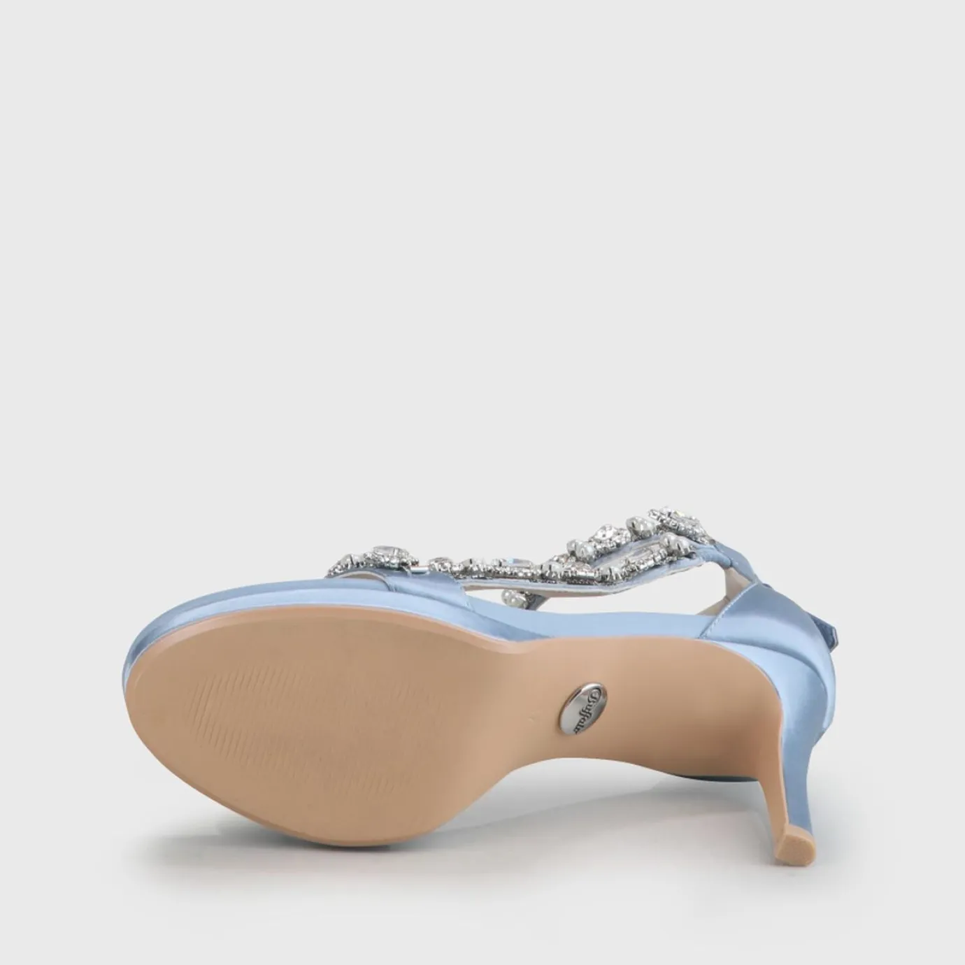 BUFFALO Bridal Shoes^Anna Ankle-Strap Sandal Blue