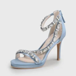 BUFFALO Bridal Shoes^Anna Ankle-Strap Sandal Blue