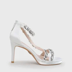 BUFFALO Bridal Shoes^Anna Ankle-Strap Sandal Ivory
