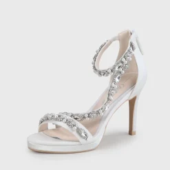BUFFALO Bridal Shoes^Anna Ankle-Strap Sandal Ivory