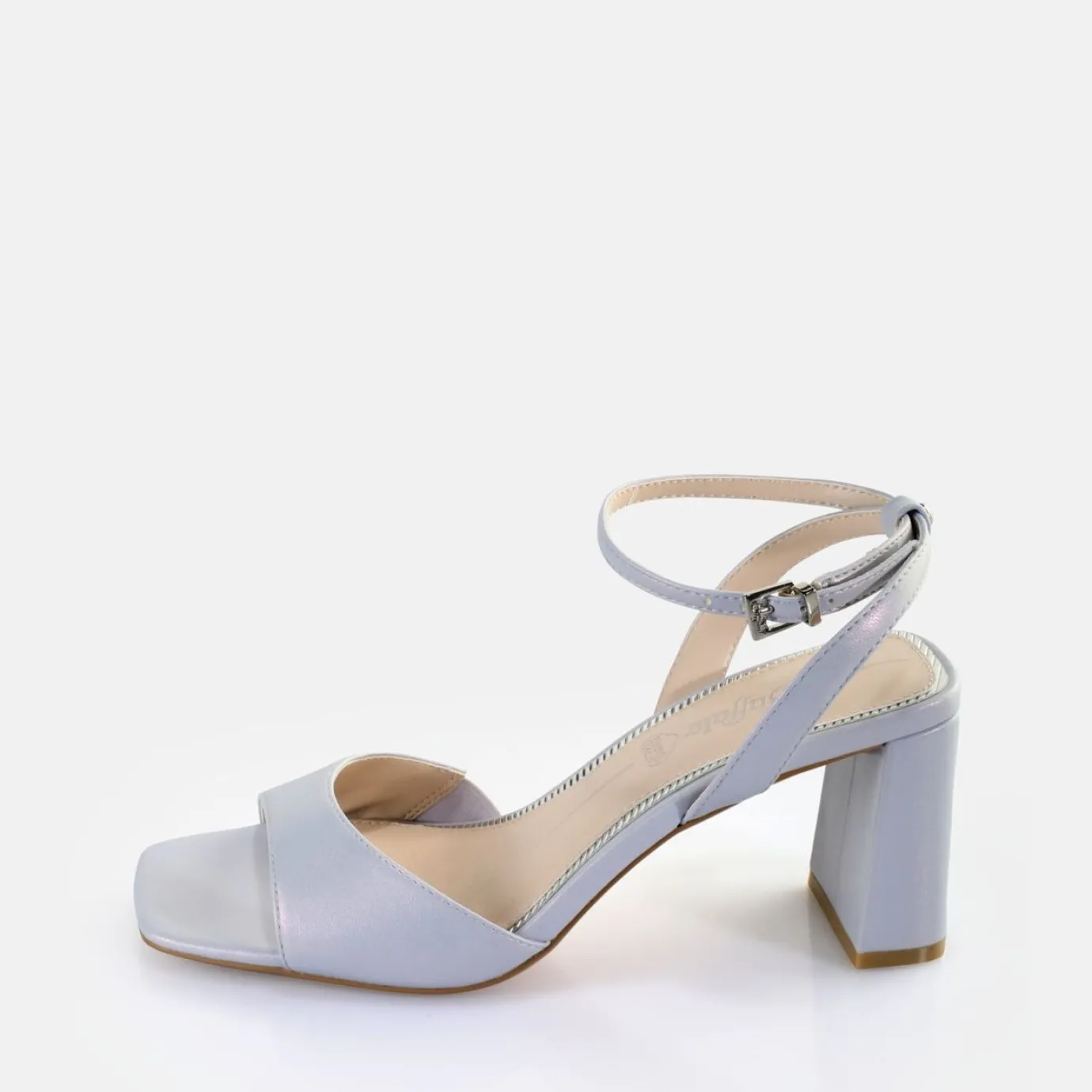 BUFFALO Occasion Shoes^April Neat Heeled Sandals Vegan Blau