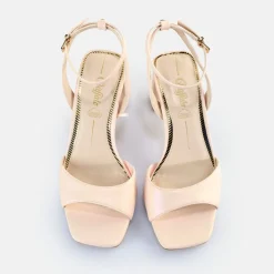 BUFFALO Occasion Shoes^April Neat Heeled Sandals Vegan Rose