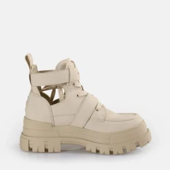 BUFFALO Ankle Boots^Aspha Bike Ankle Boot Vegan Beige