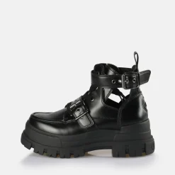 BUFFALO Ankle Boots^Aspha Bike Ankle Boot Vegan Black