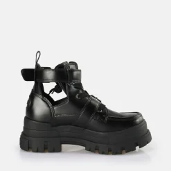 BUFFALO Ankle Boots^Aspha Bike Ankle Boot Vegan Black