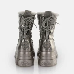 BUFFALO Vegan Shoes^Aspha Blizzard Warm Boot Vegan Silver