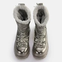 BUFFALO Vegan Shoes^Aspha Blizzard Warm Boot Vegan Silver