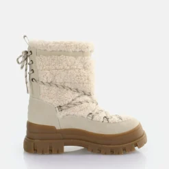 BUFFALO Vegan Shoes^Aspha Blizzard Warm Boot Vegan Cream