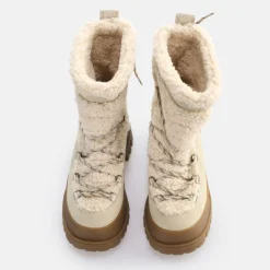 BUFFALO Vegan Shoes^Aspha Blizzard Warm Boot Vegan Cream