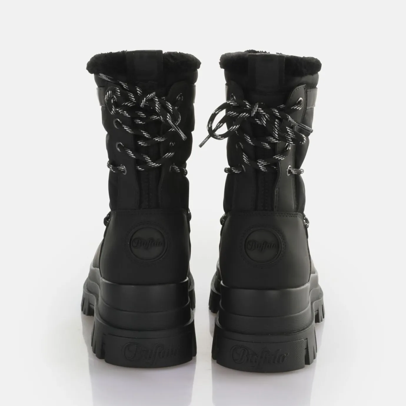 BUFFALO Vegan Shoes^Aspha Blizzard Warm Boot Vegan Black