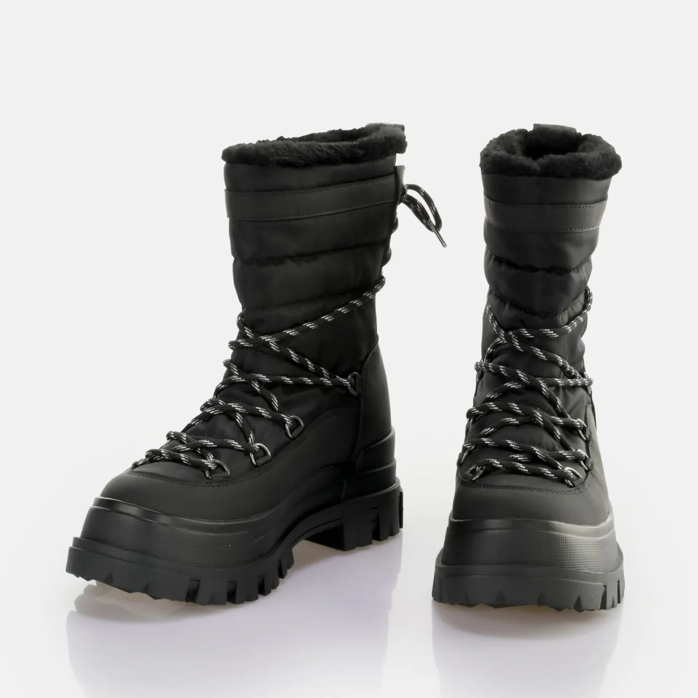 BUFFALO Vegan Shoes^Aspha Blizzard Warm Boot Vegan Black
