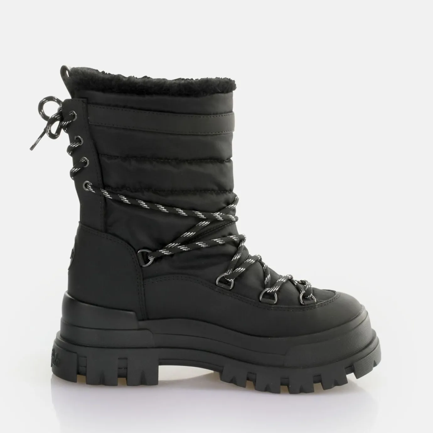 BUFFALO Vegan Shoes^Aspha Blizzard Warm Boot Vegan Black