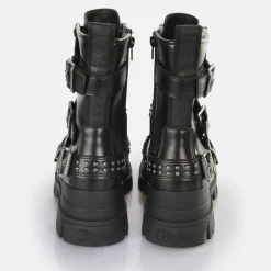 BUFFALO Men Shoes^Aspha Buckle Mid Men Ankle Boot Vegan Black