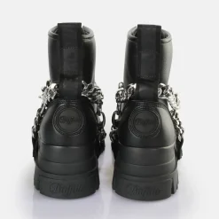 BUFFALO Vegan Shoes^Aspha Chain 2.0 Ankle Boot Vegan Black