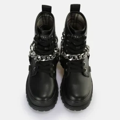 BUFFALO Vegan Shoes^Aspha Chain 2.0 Ankle Boot Vegan Black