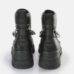 BUFFALO Ankle Boots^Aspha Chain Ankle Boot Vegan Black