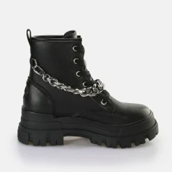 BUFFALO Ankle Boots^Aspha Chain Ankle Boot Vegan Black