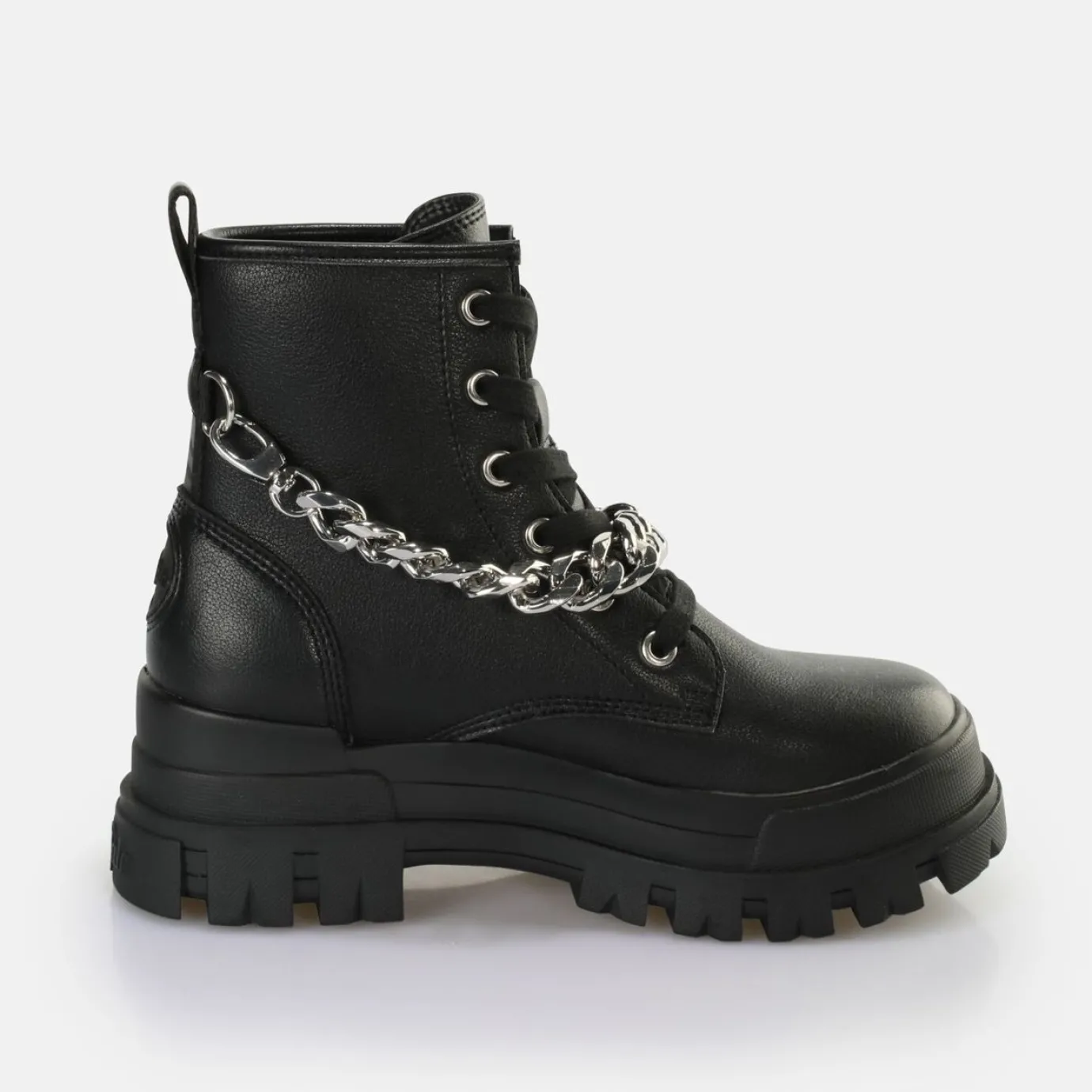 BUFFALO Ankle Boots^Aspha Chain Ankle Boot Vegan Black