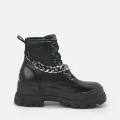 BUFFALO Ankle Boots^Aspha Chain Ankle Boot Vegan Black