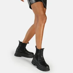 BUFFALO Ankle Boots^Aspha Chelsea Mid Ankle Boot Vegan Black