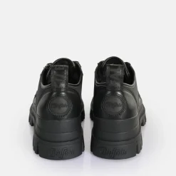 BUFFALO Men Shoes^Aspha Cls Steel Laceup Lo Men'S Vegan Low Sneaker Black