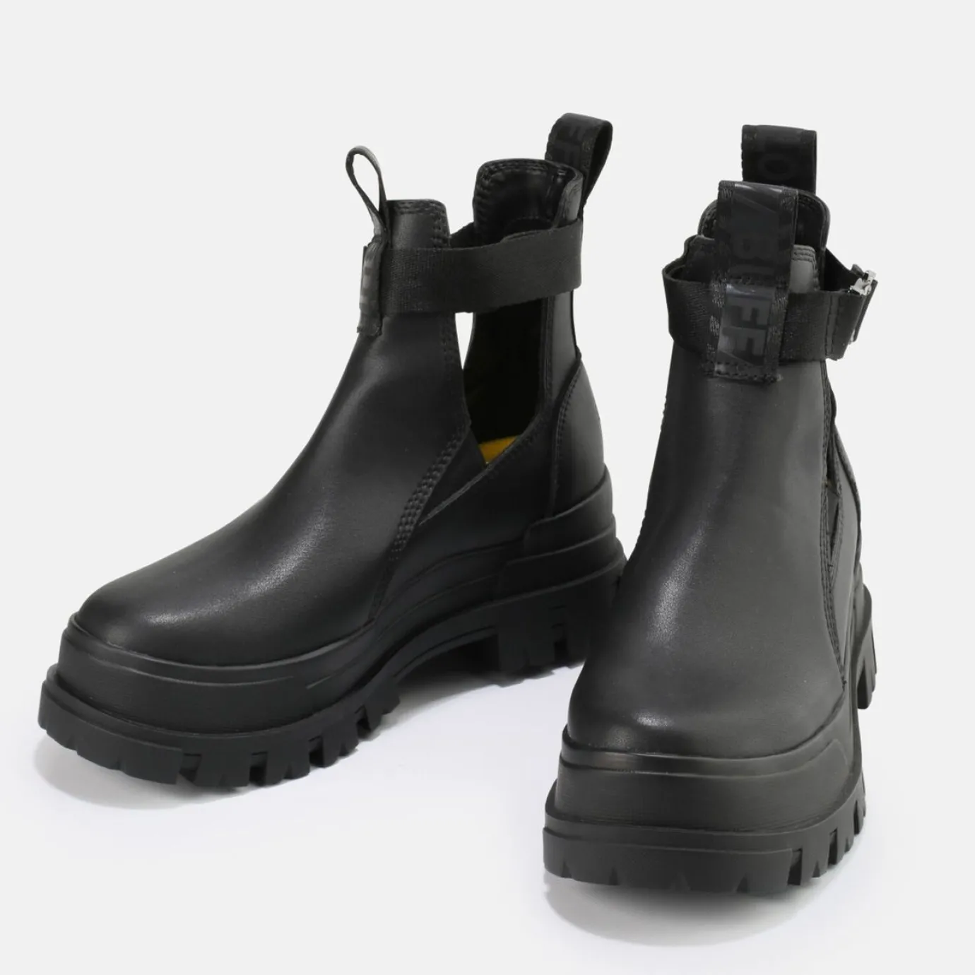 BUFFALO Ankle Boots^Aspha Coa Bootie Vegan Black