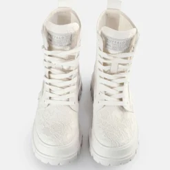 BUFFALO Bridal Shoes^Aspha Com2 Boots Vegan White