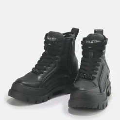 BUFFALO Men Shoes^Aspha Com2 Men Bootie Vegan Black
