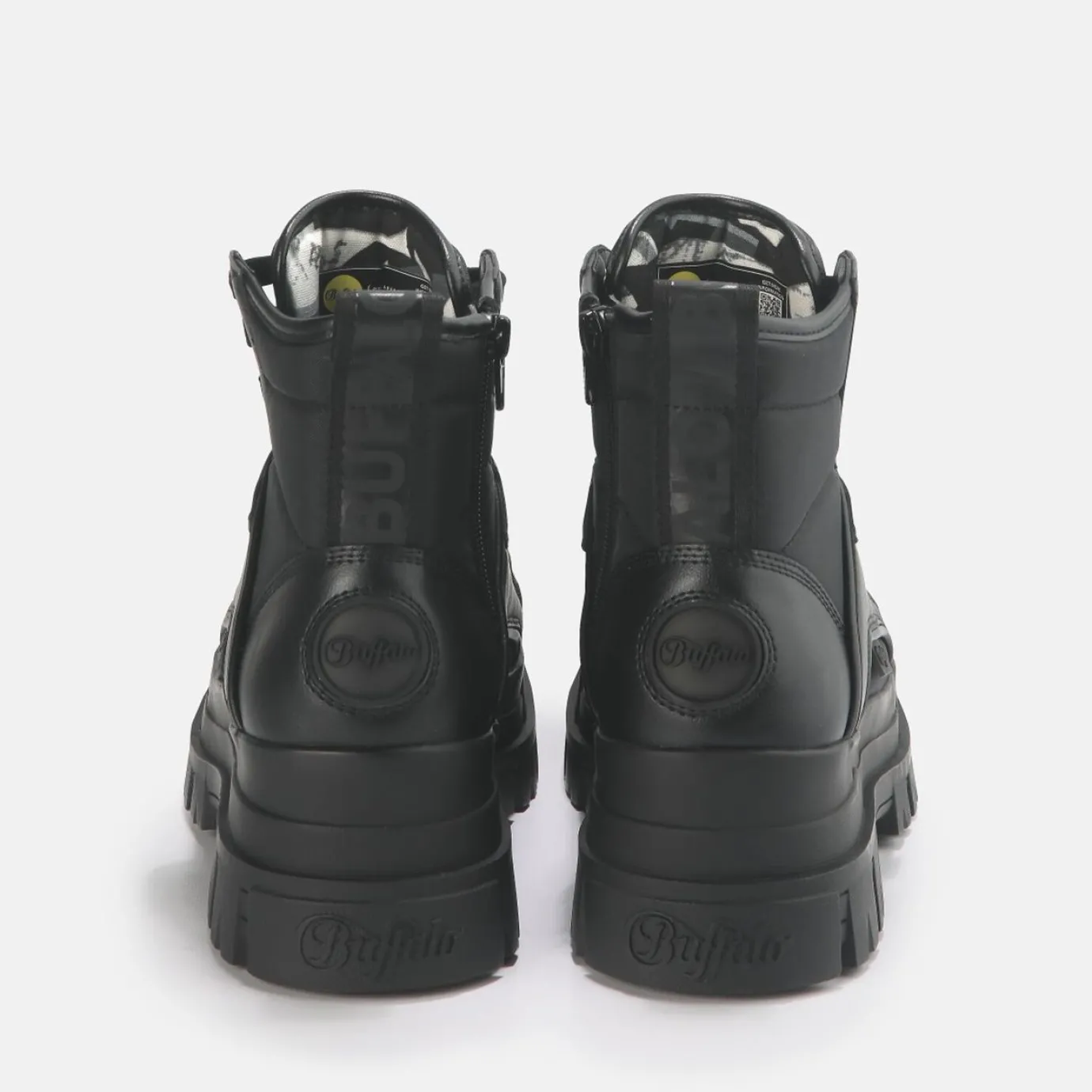 BUFFALO Men Shoes^Aspha Com2 Men Bootie Vegan Black