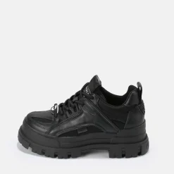 BUFFALO Vegan Shoes^Aspha Hyb - Vegan Nappa/Mesh - Black