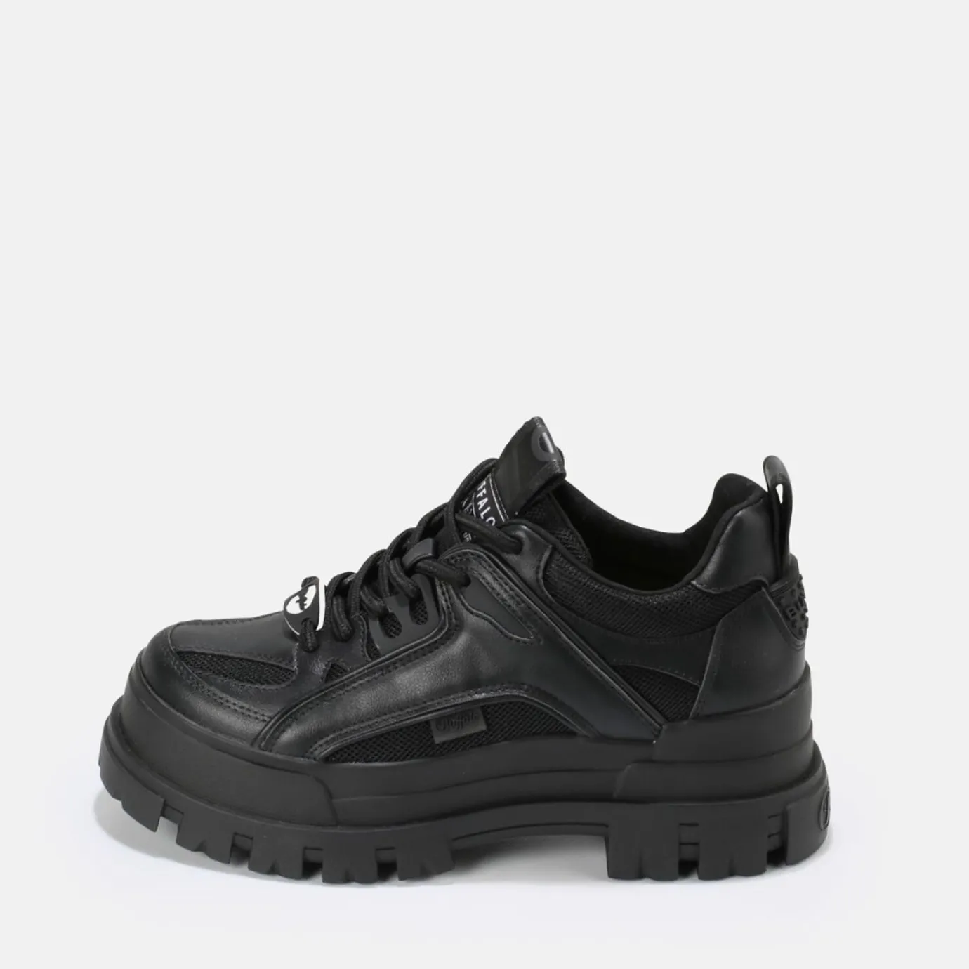 BUFFALO Men Shoes^Aspha Hyb Men Lace Up Vegan Black