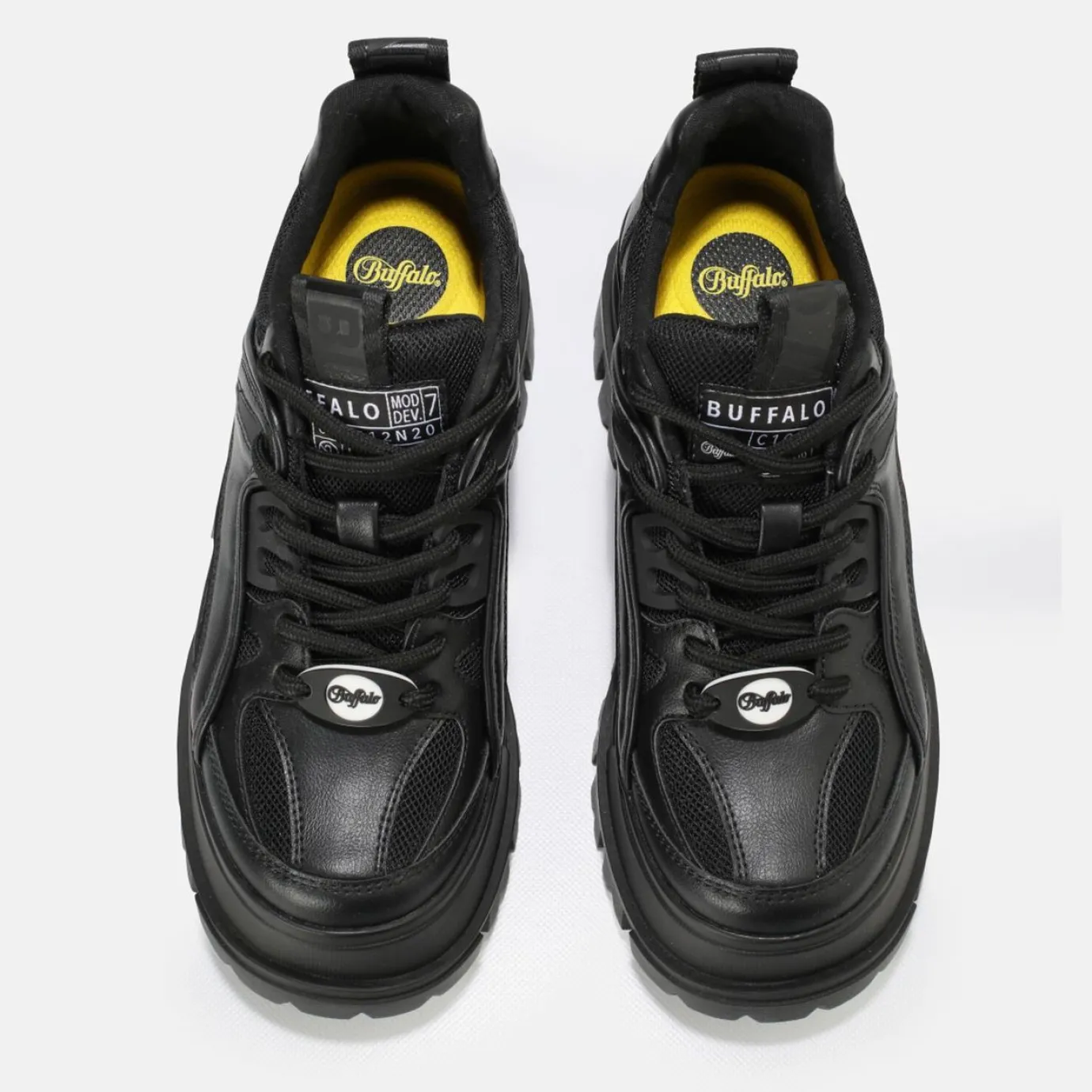 BUFFALO Men Shoes^Aspha Hyb Men Lace Up Vegan Black