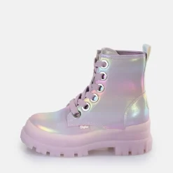 BUFFALO Ankle Boots^Aspha Lace Up Hi Ankle Boot Vegan White/Mermaid