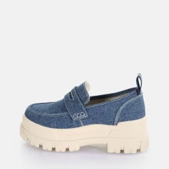 BUFFALO Vegan Shoes^Aspha Loafer Blue
