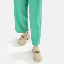 BUFFALO Vegan Shoes^Aspha Loafer Chain Vegan Cream