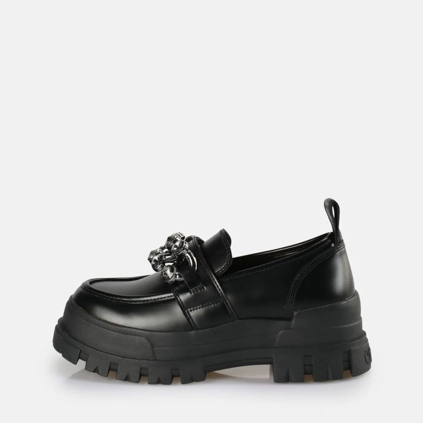 BUFFALO Flats^Aspha Loafer Glam Vegan Black