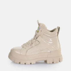 BUFFALO Ankle Boots^Aspha Nc Mid Laceup Ankle-Boot Vegan Cream
