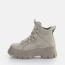 BUFFALO Ankle Boots^Aspha Nc Mid Laceup Ankle-Boot Vegan Grey