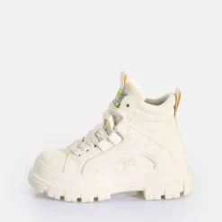 BUFFALO Ankle Boots^Aspha Nc Mid Laceup Ankle-Boot Vegan Off White