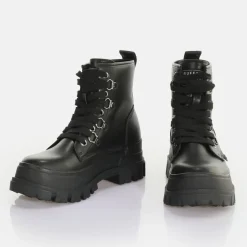 BUFFALO Ankle Boots^Aspha Rld Hike Boot Ankle-Boot Vegan Black