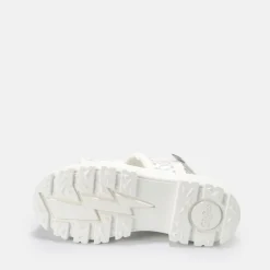 BUFFALO Vegan Shoes^Aspha Str Platform Sandal Vegan White