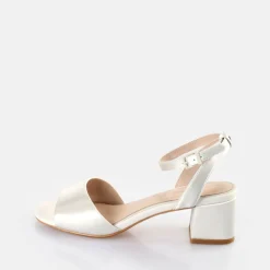 BUFFALO Bridal Shoes^Beate Ankle-Strap Sandal Ivory