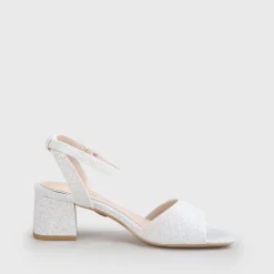 BUFFALO Bridal Shoes^Belinda Ankle-Strap Sandal White