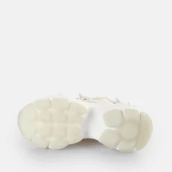 BUFFALO Bridal Shoes^Binary Butterfly Sneakers Low Vegan White