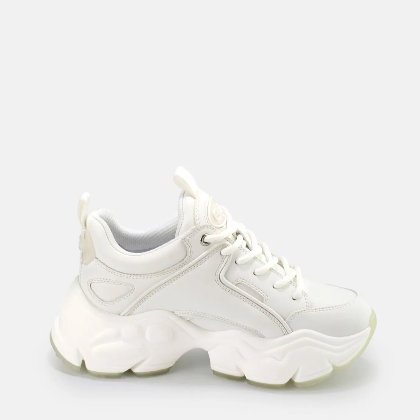 BUFFALO Bridal Shoes^Binary Lux Sneaker Vegan White