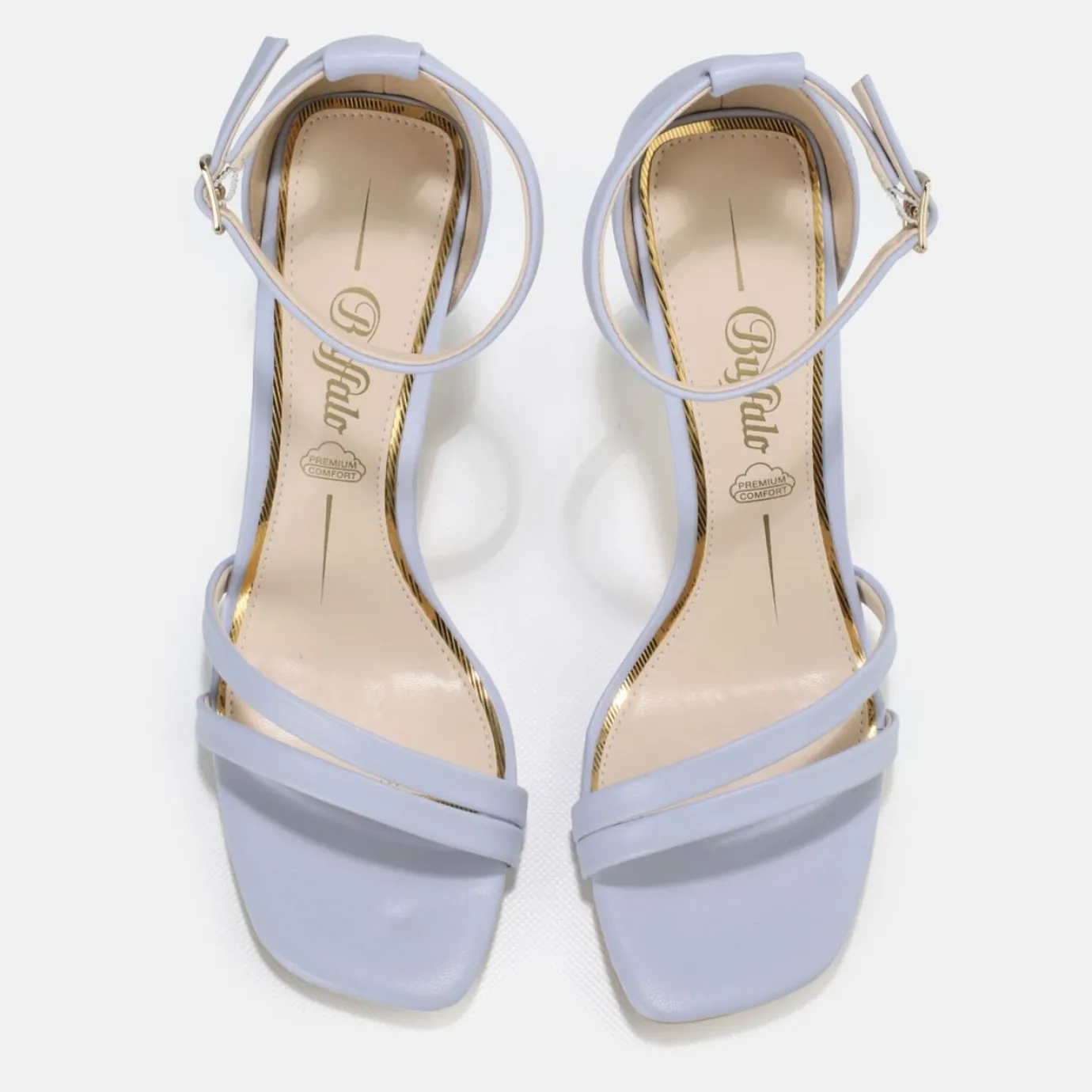 BUFFALO Occasion Shoes^Blair Chic Ankle-Strap Sandals Vegan No_Color